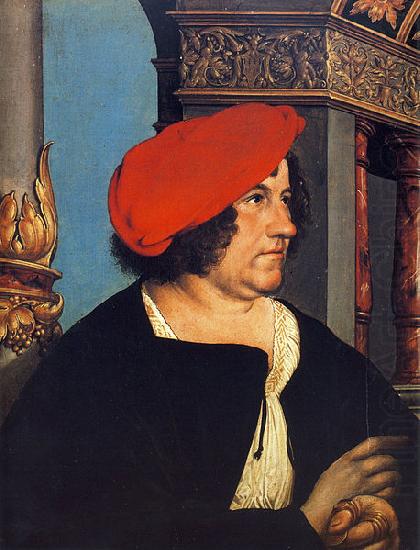 Portrait of Jakob Meyer zum Hasen., Hans holbein the younger